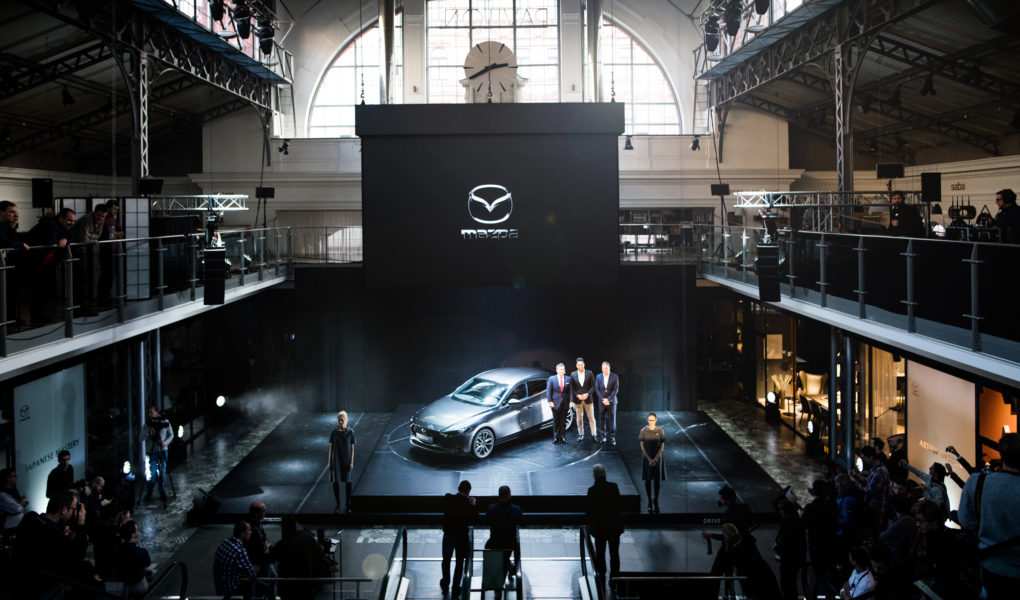 Europa-Premiere des neuen Mazda3 in Prag