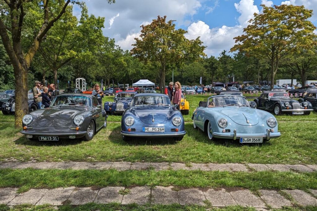 Porsche Club bei den Classic Days im Green Park Düsseldorf