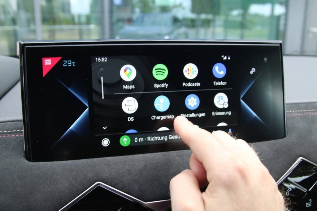 Android Auto beim DS 3 Crossback (2021)