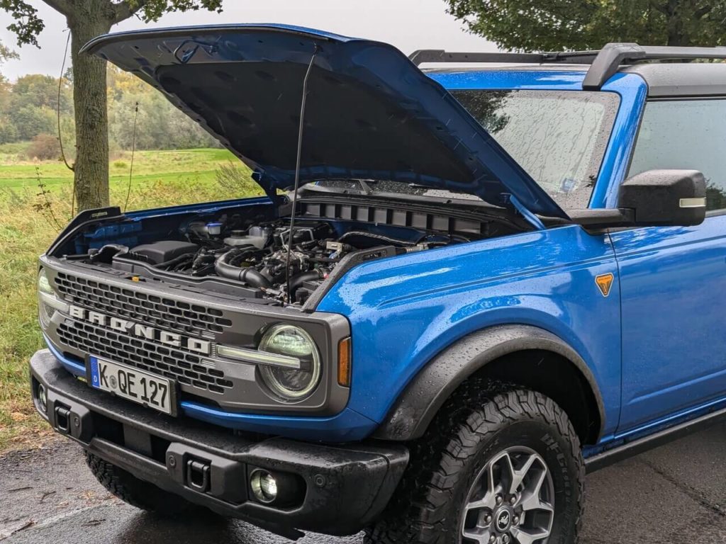 6-Zylinder Motor im Ford Bronco: 2,7 l EcoBoost V6 246 kW (335 PS)
