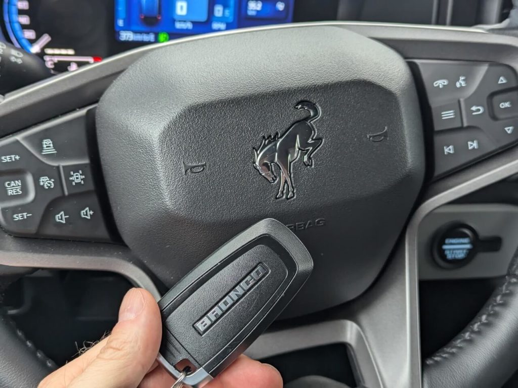 Schlüssel beim Ford Bronco 2025