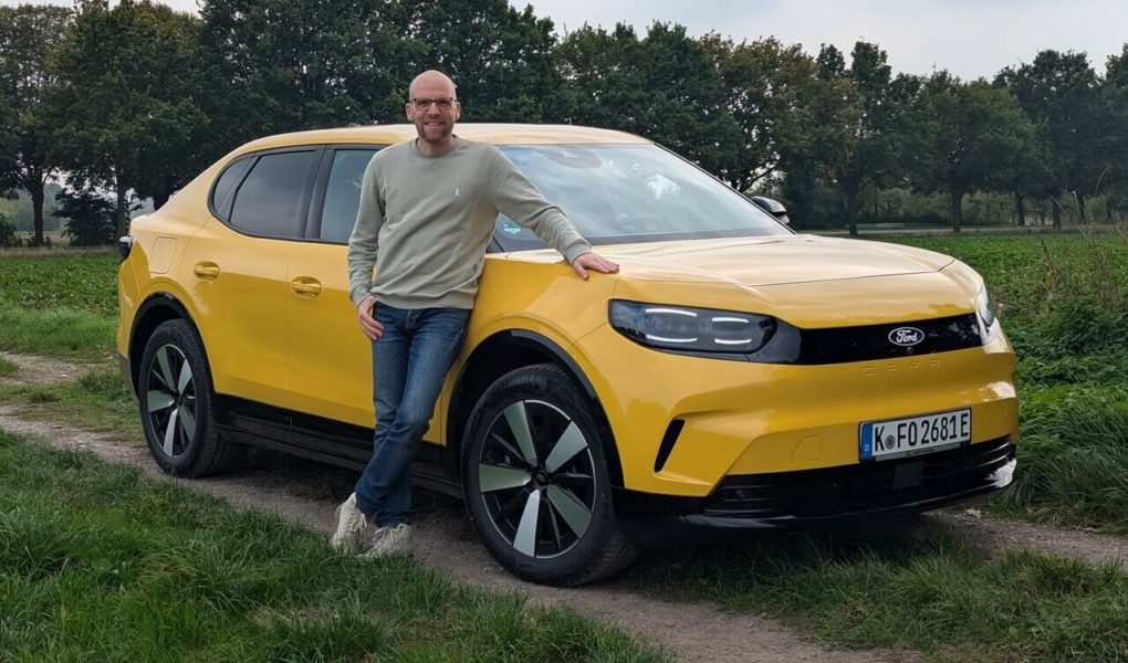 Ford Capri Select 2025 - Auto-Journalist Daniel Przygoda testet neues Elektro-SUV.