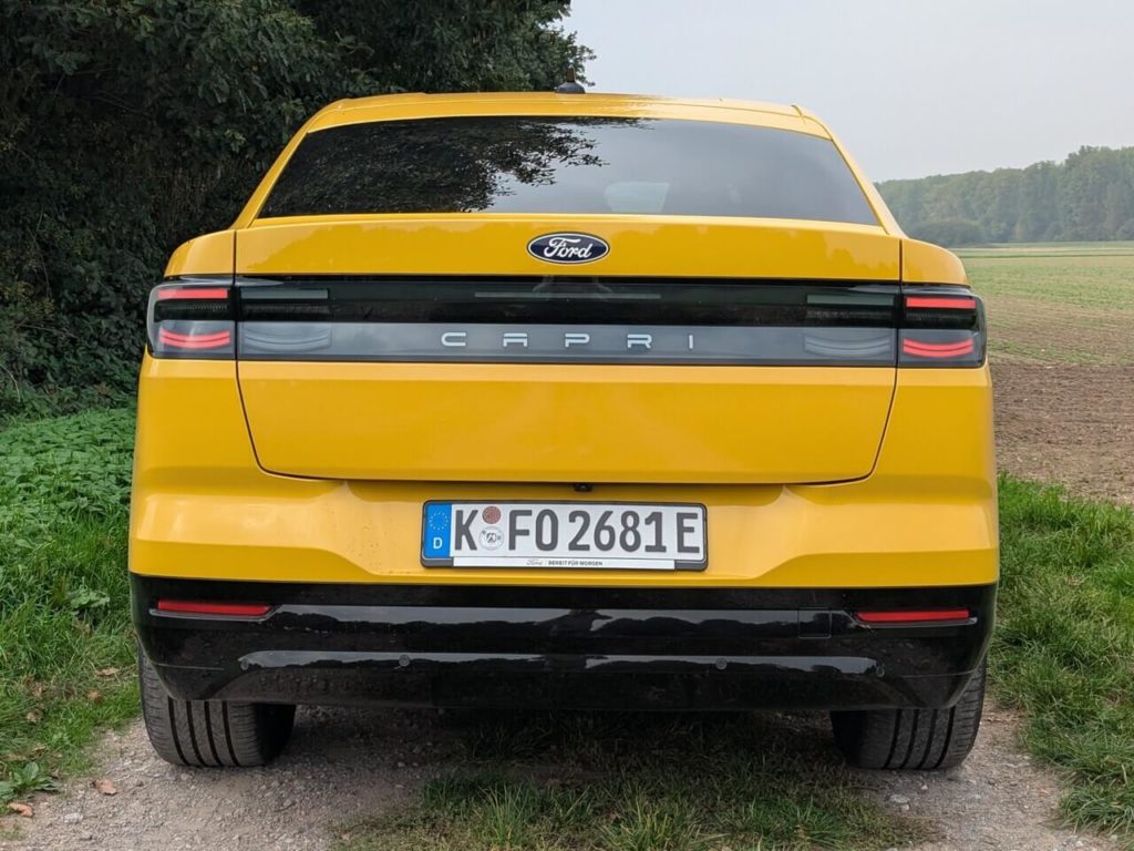 Heckansicht beim Ford Capri