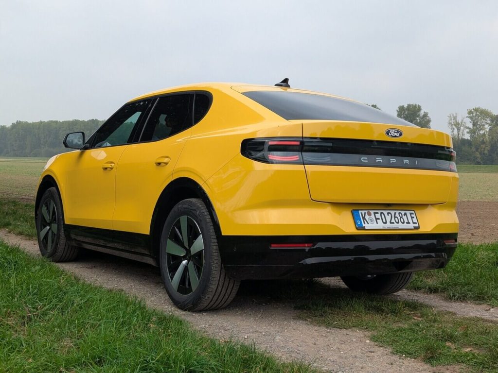 Elektro-SUV mit Fließheck - Ford Capri (Modelljahr 2026) mit Coupé-Design