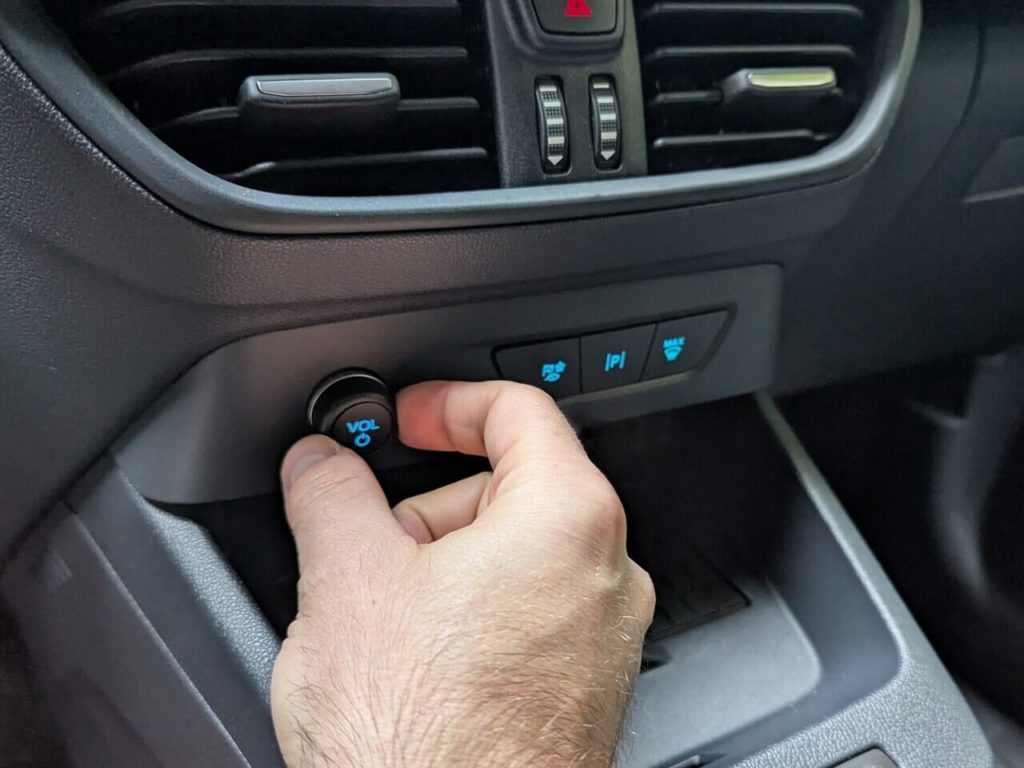 Drehregler zum einstellen der Lautstärke