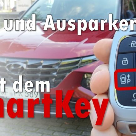 Automatische Fahrzeugsteuerung mit dem SmartKey von Hyundai