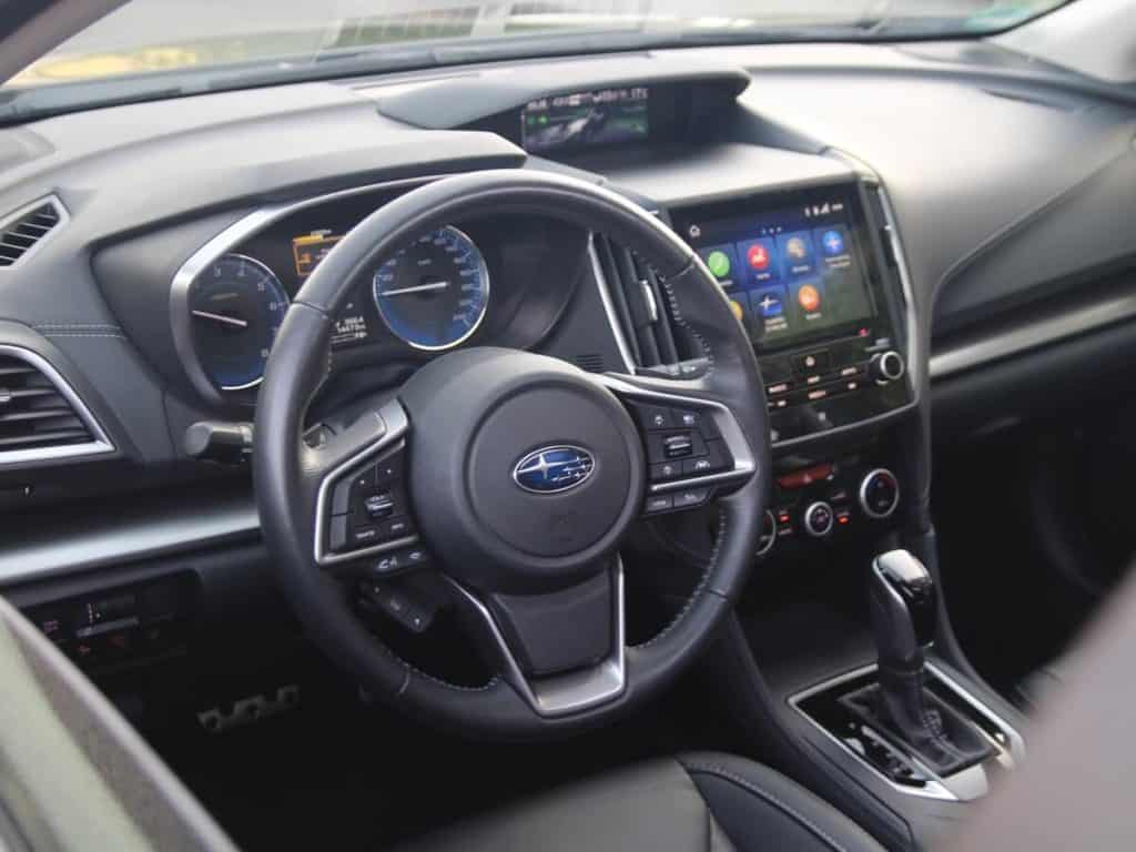 Subaru Impreza 2022, Armaturenbrett