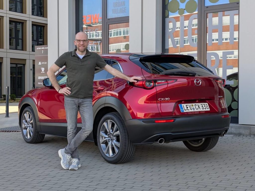 Fahrbericht zum Mazda CX-30 Takumi mit 140 PS Benziner (Modelljahr 2025/2026). Auto-Test von Daniel Przygoda.