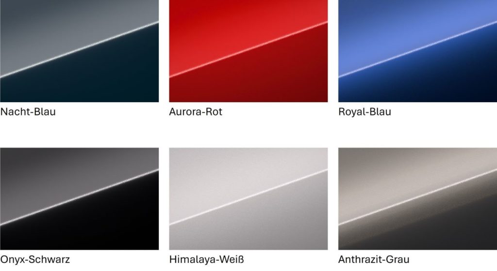 Außenlackierung: Farben für den Mitsubishi ASX (2024)