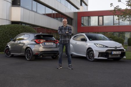 Der neue Toyota GR Yaris mit 280 PS (2024/2025). Modellvorstellung von Daniel Przygoda. Foto: Harald Dawo