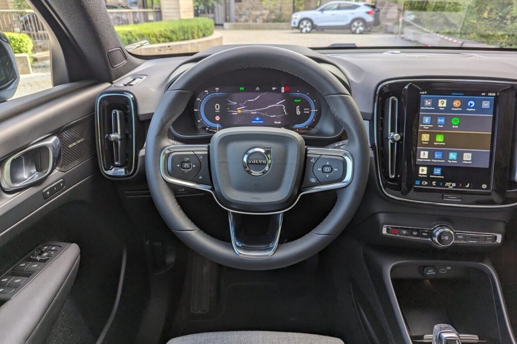 Digitaltacho und Android Automotive Betriebssystem im Volvo C40