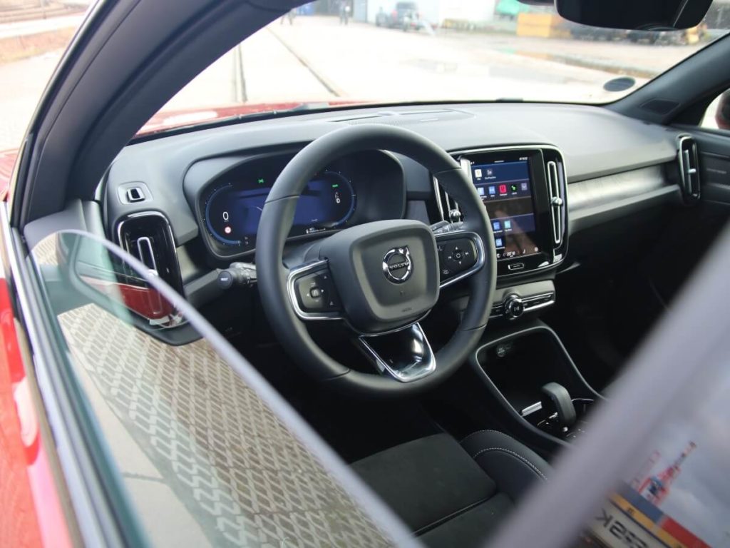 Premium-Qualität im Innenraum des Volvo C40