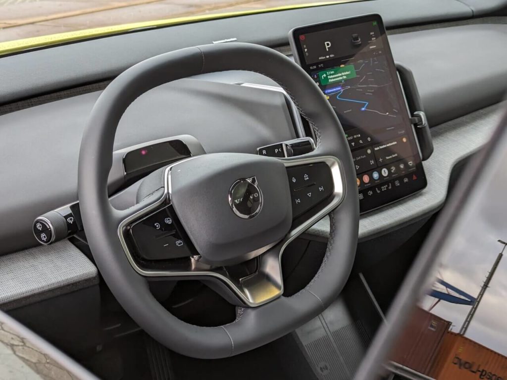 Cockpit im neuen Volvo EX30 Ultra (2024)
