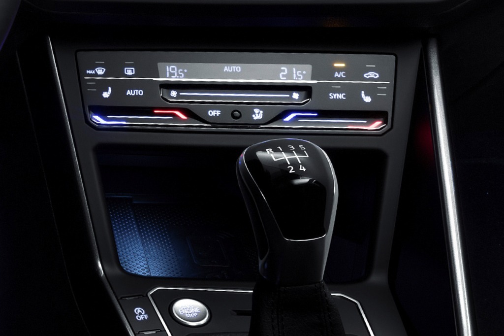 Volkswagen Polo Klimabedienung über Touchflächen