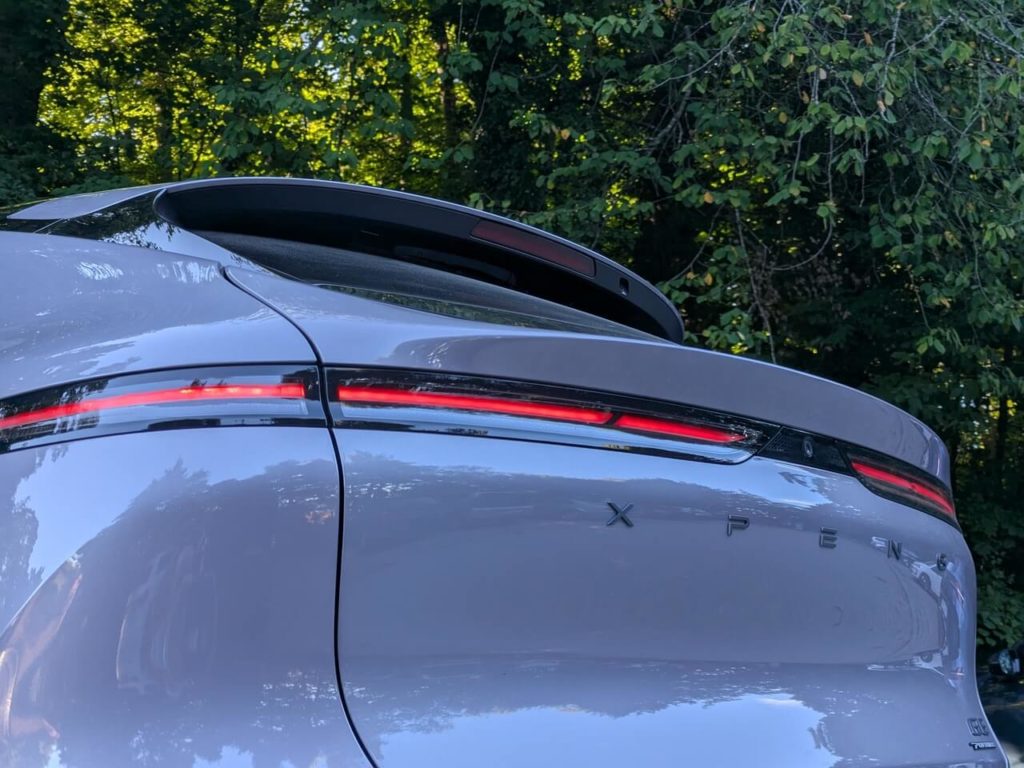 Ducktail-Heckspoiler beim Facelift-Modell des Xpeng G6 (2025/2026)