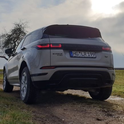 Range Rover Evoque, Soul Pearl Silver, Test