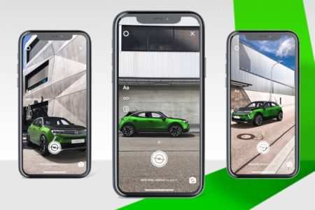 Augmented Reality, Opel Mokka, AR-Filter für Instagram und Facebook