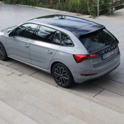 Škoda Scala, Stahl-Grau, Fahrbericht