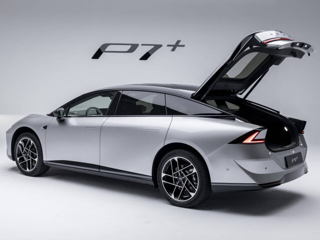 Xpeng P7+ kommt 2026 nach Deutschland - Elektro-Fließhecklimousine mit 800-Volt-Technik