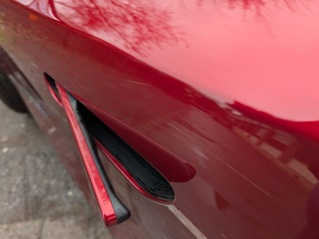 Versenkbare Türgriffe beim Mazda 6e