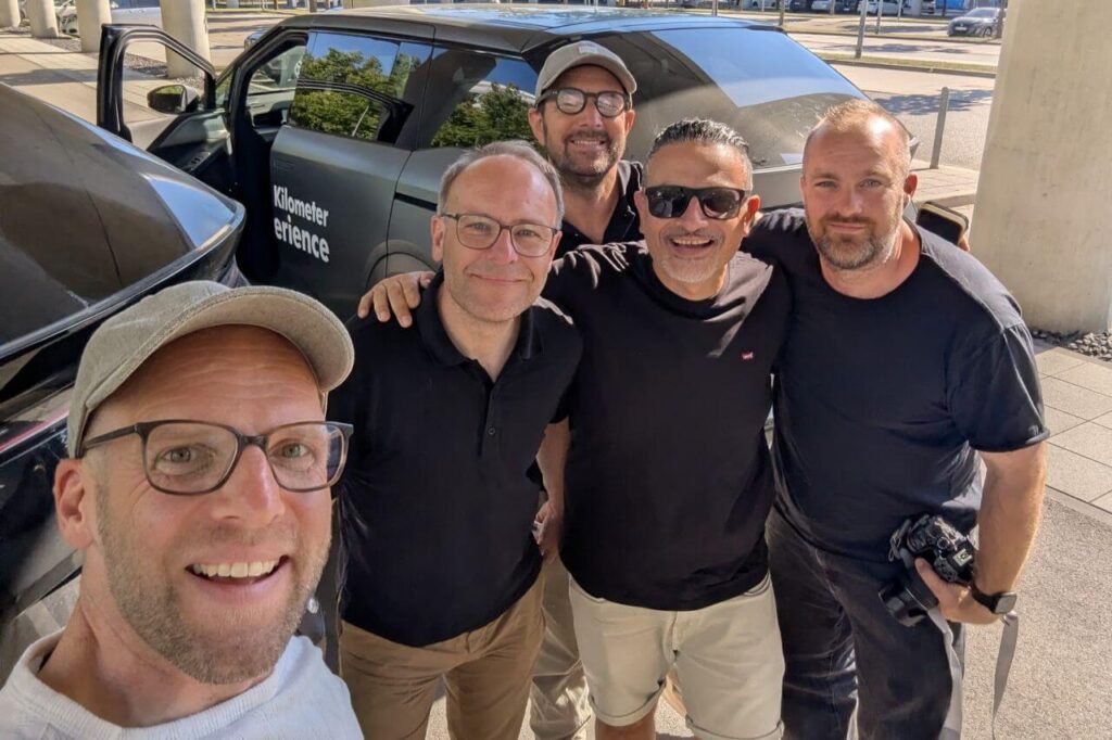 Xpeng E-XPerience 2026: Daniel Przygoda, Gordon Krug, Tarik Ulubay (Elektrobays), Mario Roman Lambrecht