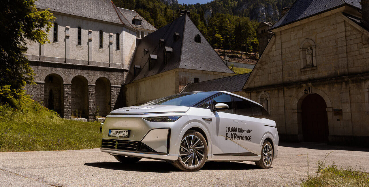 Xpeng X9 bei der E-XPerience 2026 in Frankreich