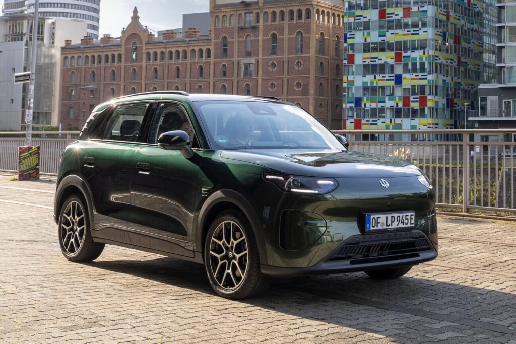 Leapmotor B03X in der grünen Lackierung "Seaweed Green" (+650 Euro).