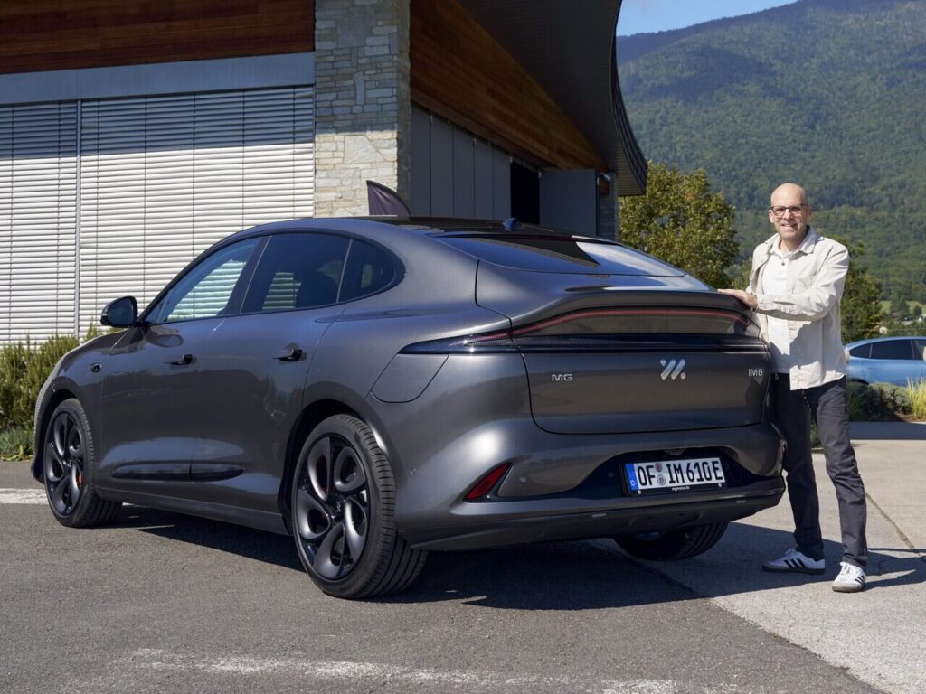 Daniel Przygoda testet den neuen MG IM6, Foto: Guillaume Talbot