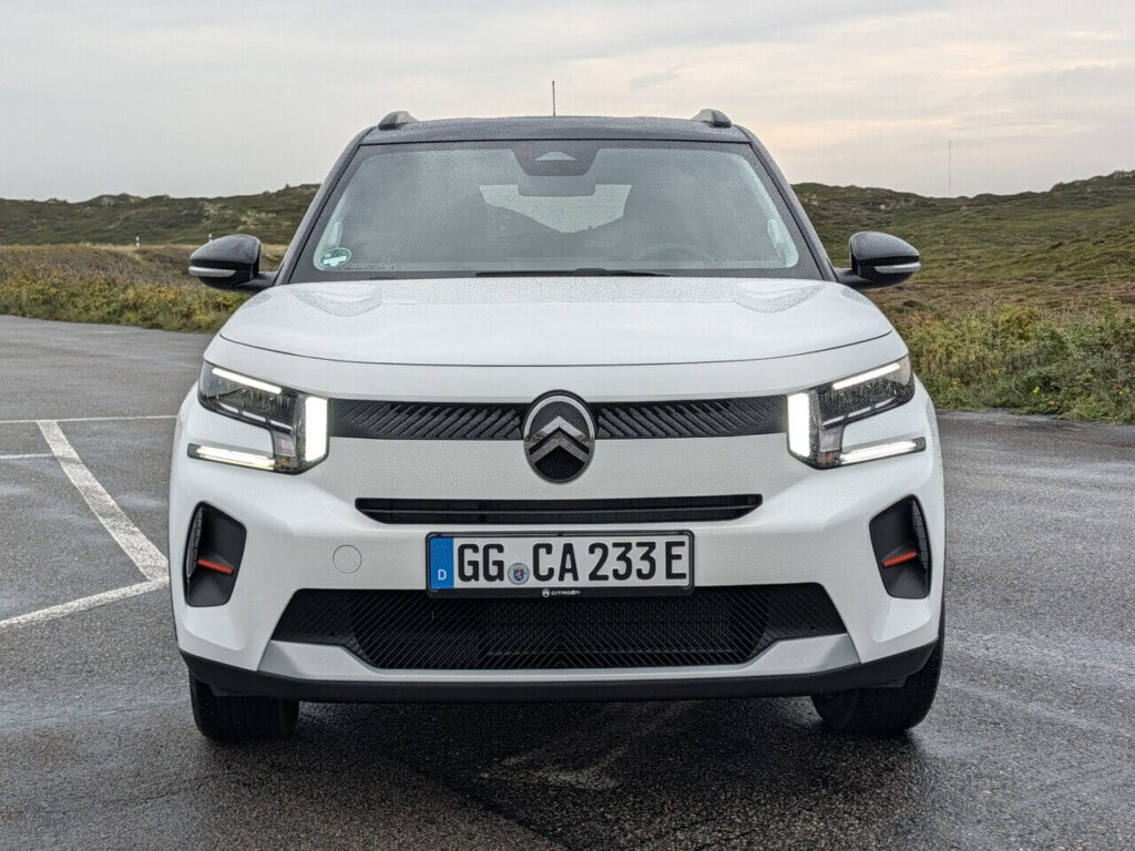 Citroën Ë-C3 Collection - Frontansicht mit LED-Scheinwerfer.