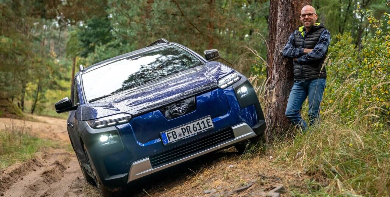 Subaru E-Outback Platinum - auch für Offroad-Fahrten geeignet. Erfahrungen zum Allrad-Crossover von Daniel Przygoda. (Foto: André Tillmann)