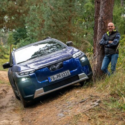 Subaru E-Outback Platinum - auch für Offroad-Fahrten geeignet. Erfahrungen zum Allrad-Crossover von Daniel Przygoda. (Foto: André Tillmann)