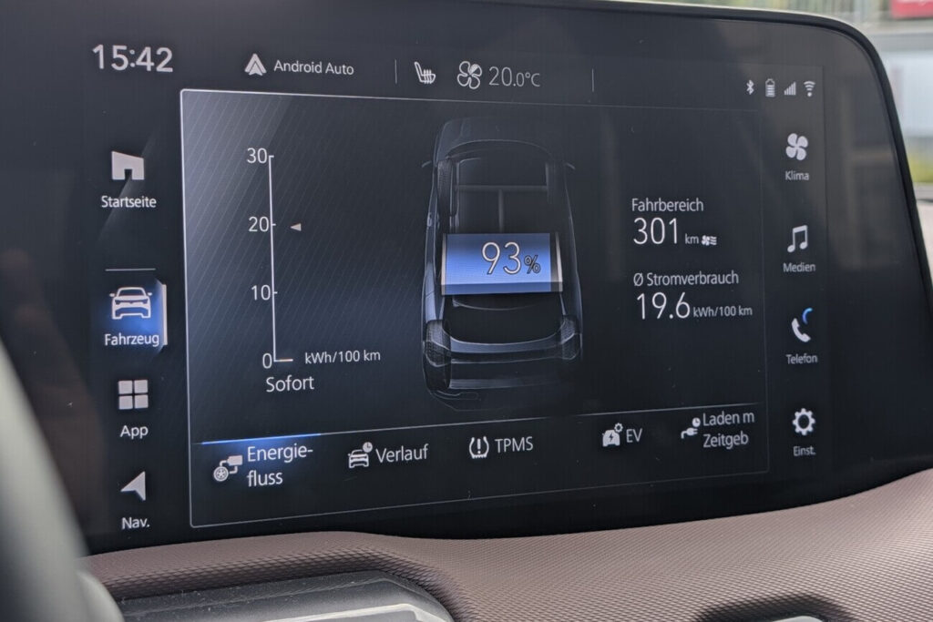 Der Durchschnittsverbrauch beim Suzuku e Vitara im Alltag lag bei über 19 kWh/100 km.